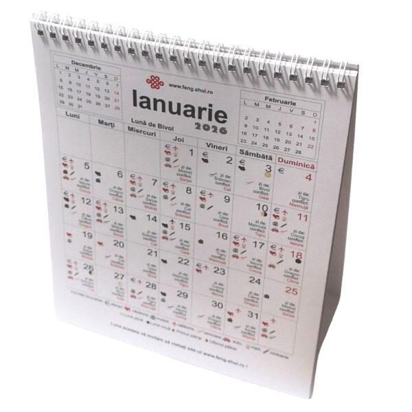 Calendar Feng Shui 2026 in limba romana - imagine 3